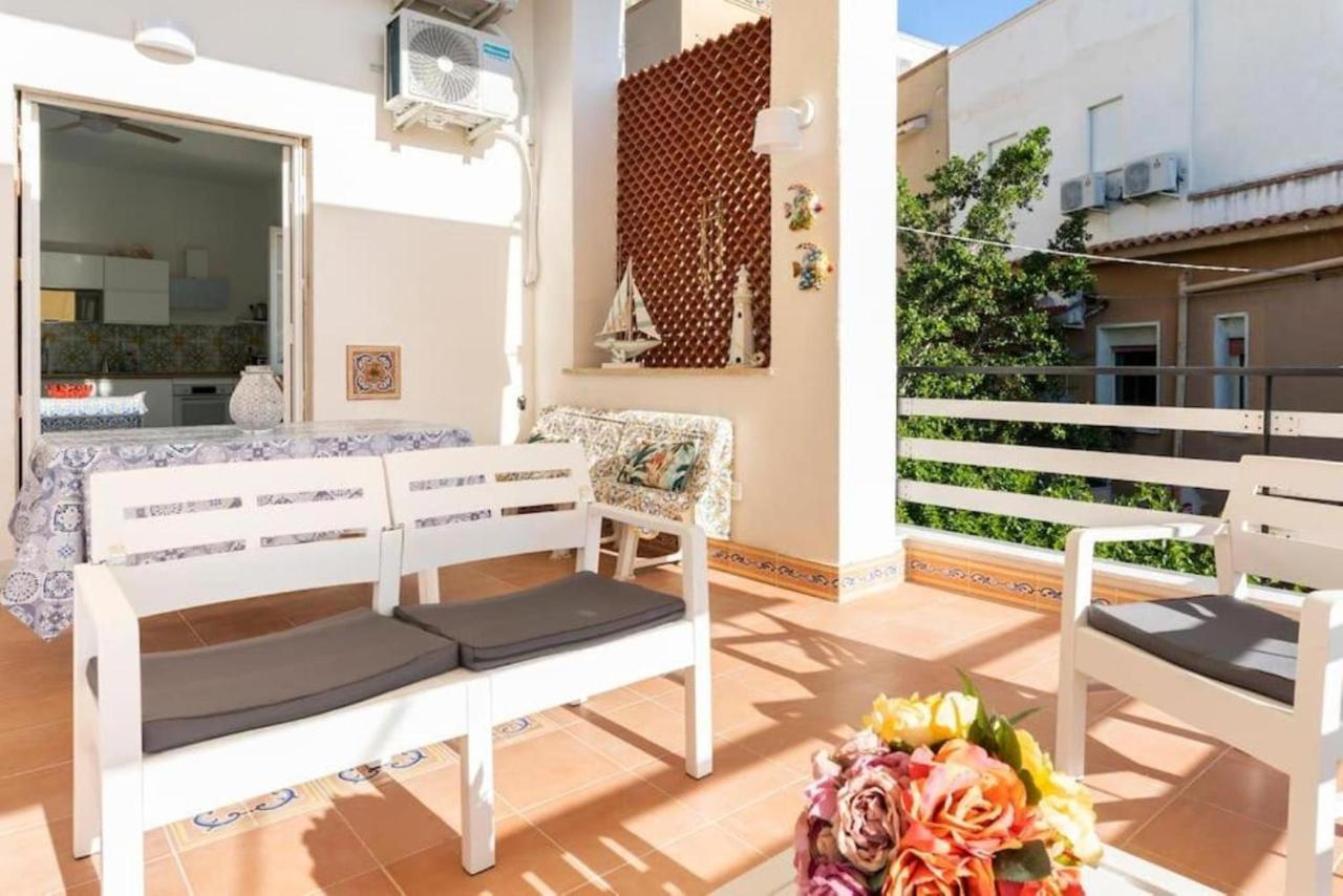 Appartamento Casa Mare Me' Mondello Esterno foto